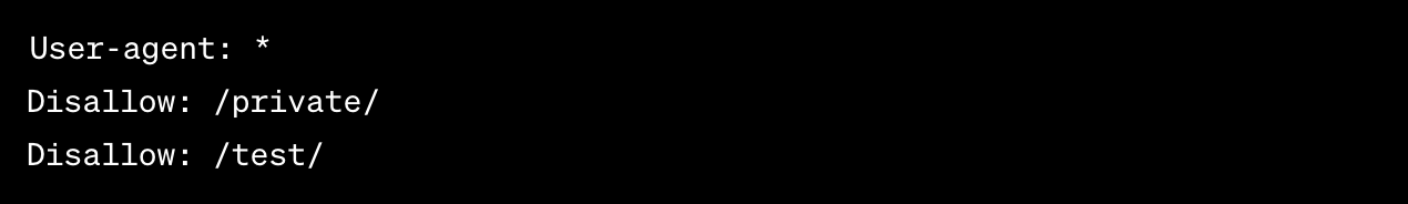 How robots.txt works diagram