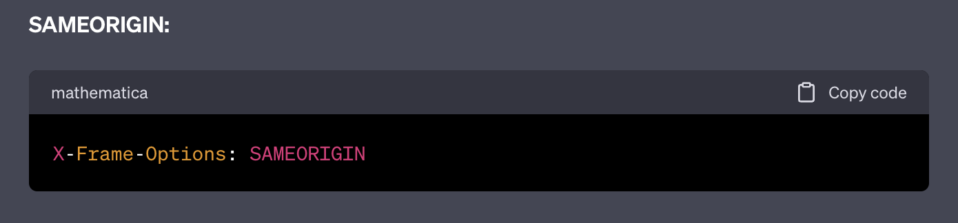Nested Table HTML Example